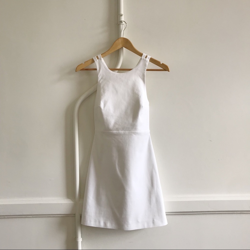 Zara white Mini Dress
